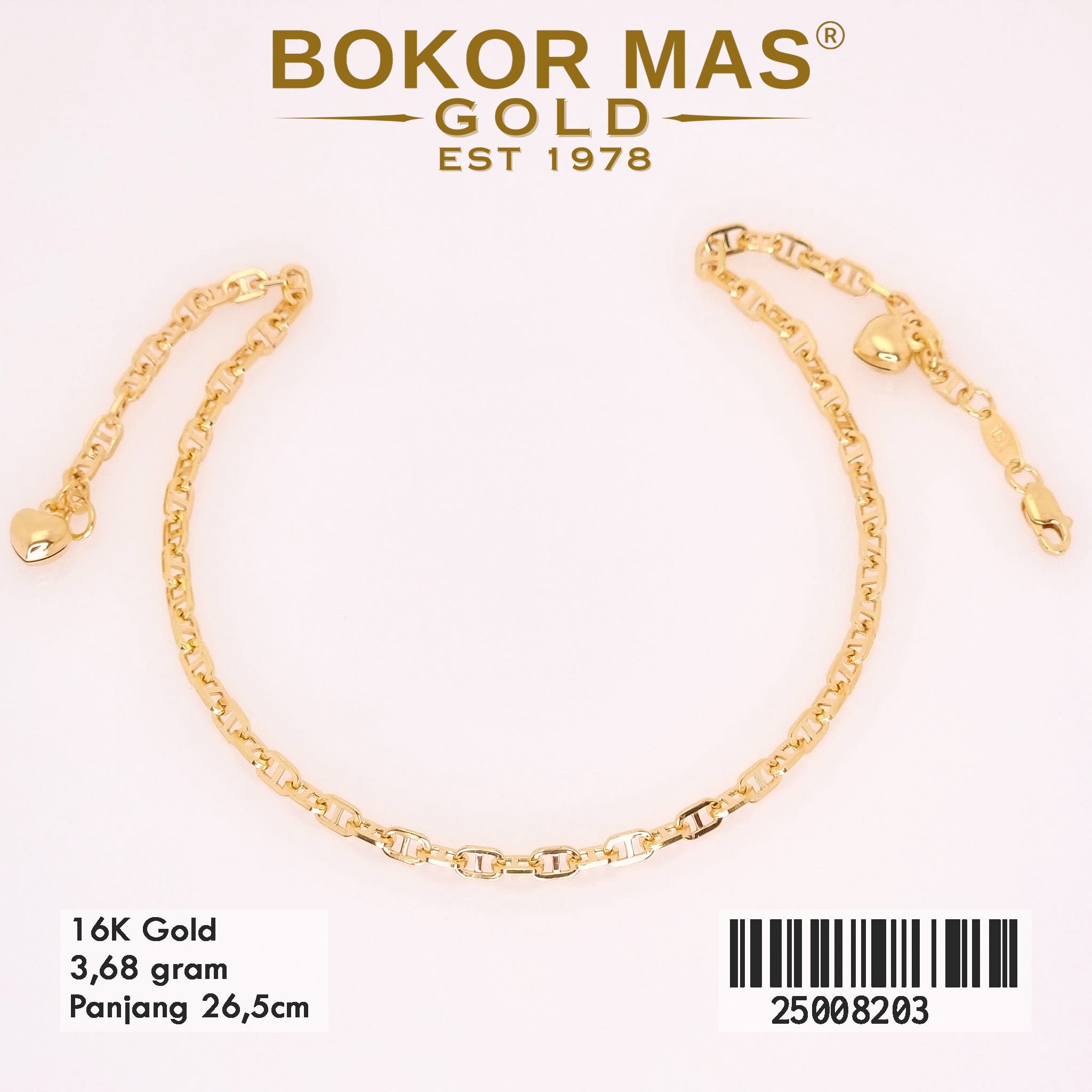 Gelang Kaki Variasi Hermei - 25008203 - 16K