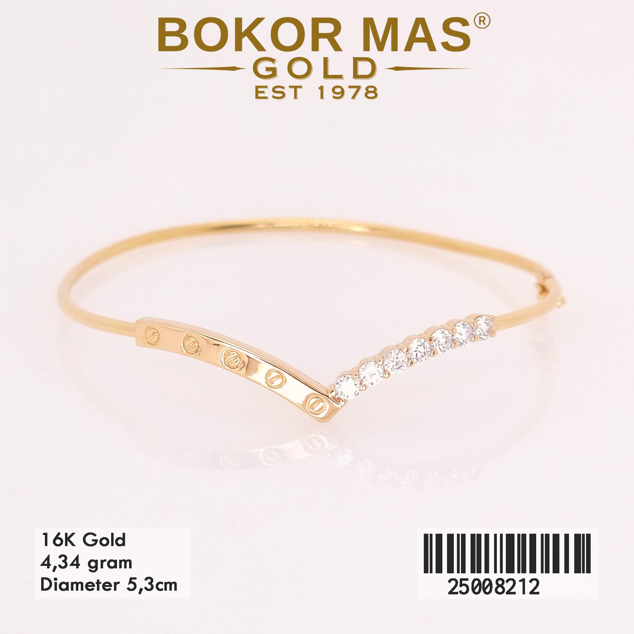 Gelang Kaku Variasi Aurell - 25008212 - 16K