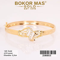 Gelang Kaku Variasi Permata - 25008035 - 16K