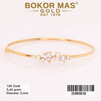 Gelang Kaku Variasi Permata - 25008038 - 16K