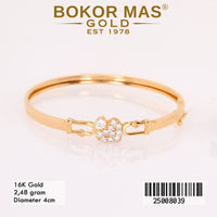 Gelang Kaku Anak Model Permata - 25008039