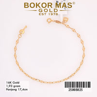 Gelang Rantai Variasi - 25008025 - 16K