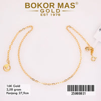 Gelang kaki Rantai Hollo - 25008031 - 16K
