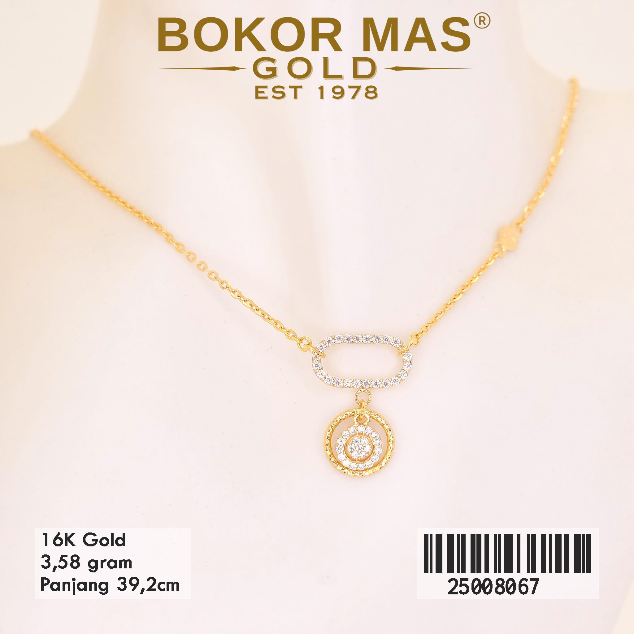 Kalung Variasi Permata - 25008067 - 16K