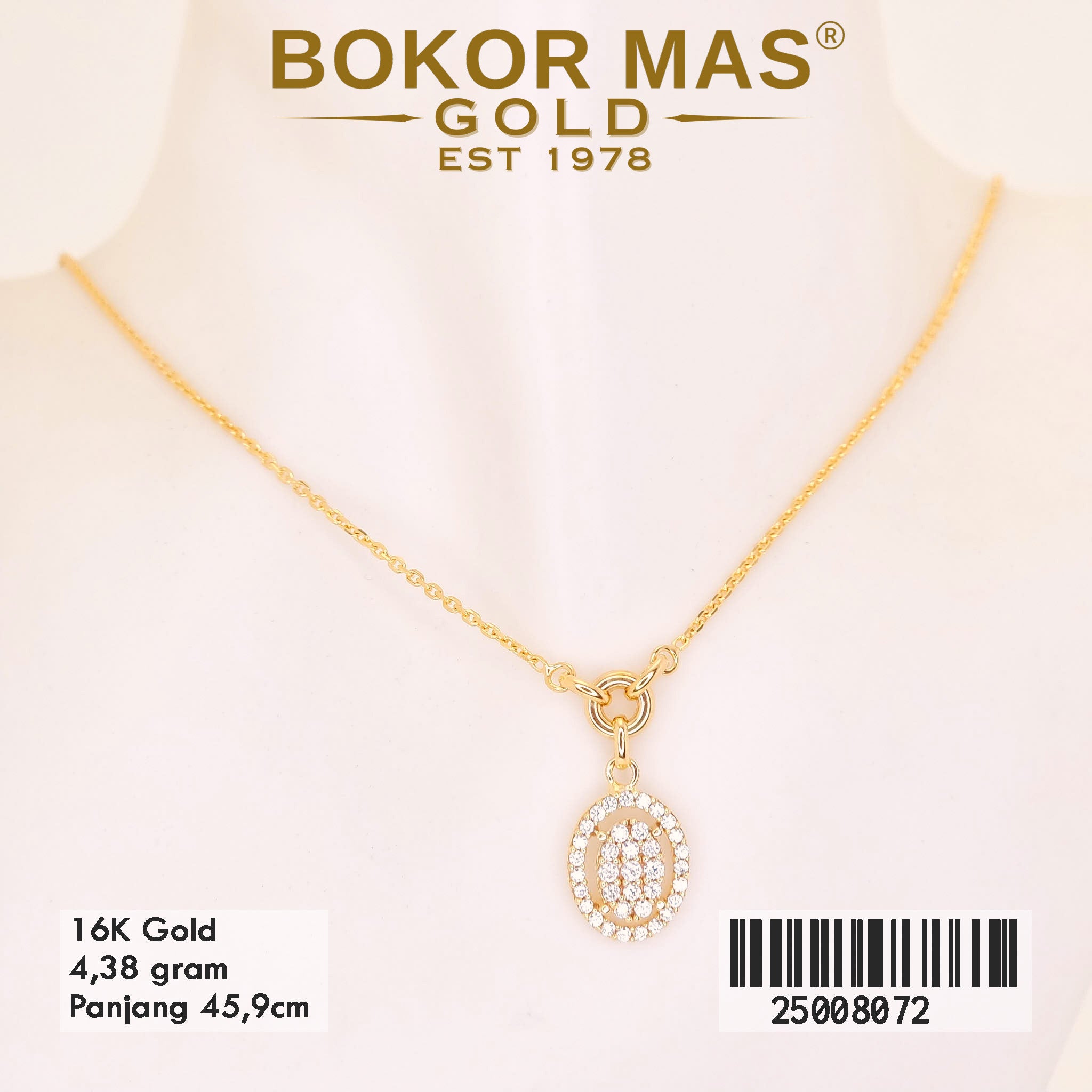Kalung Variasi Permata - 25008072 - 16K
