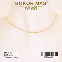 Kalung Polos Variasi Italy Santa - 25008052 - 16K