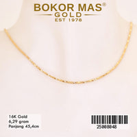 Kalung Polos Variasi Osella - 25008048 - 16K
