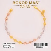 Gelang Rantai Variasi Boba 3D - 25048837 -16K