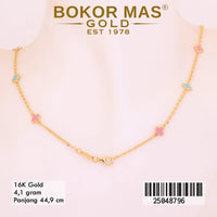 Kalung Variasi Liontin Clover Warna - 25048796 - 16K
