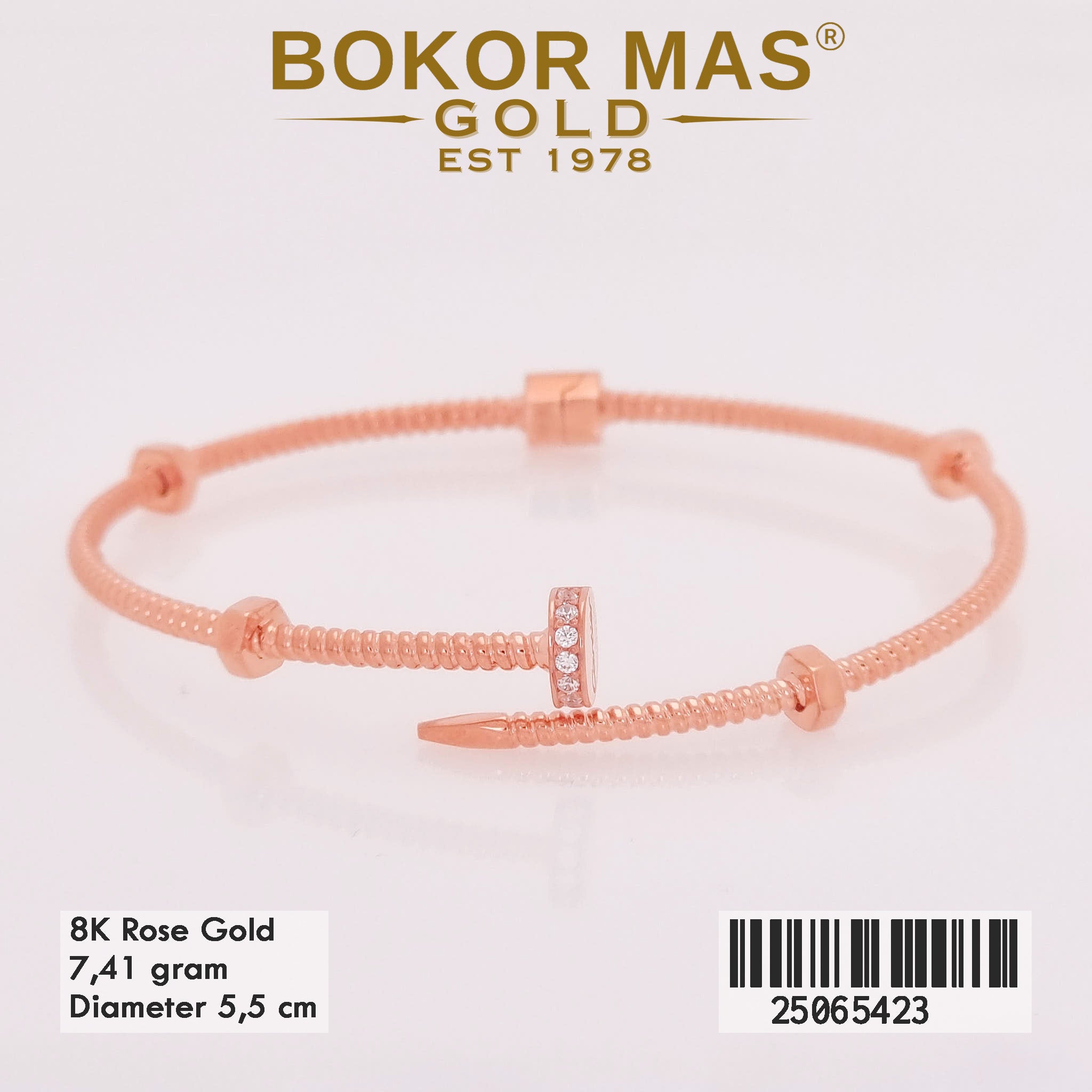 Gelang Kaku Variasi Permata - 25065423 - 8K