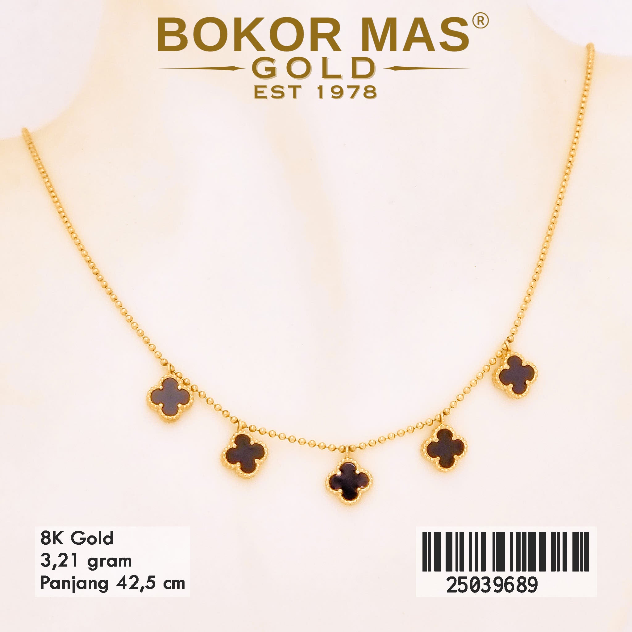 Kalung Variasi Clover - 25039689 - 8K