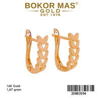 Anting Klip Variasi Daun -  26003994 - 16K