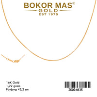 Kalung Variasi Itali -  26004035 - 16K