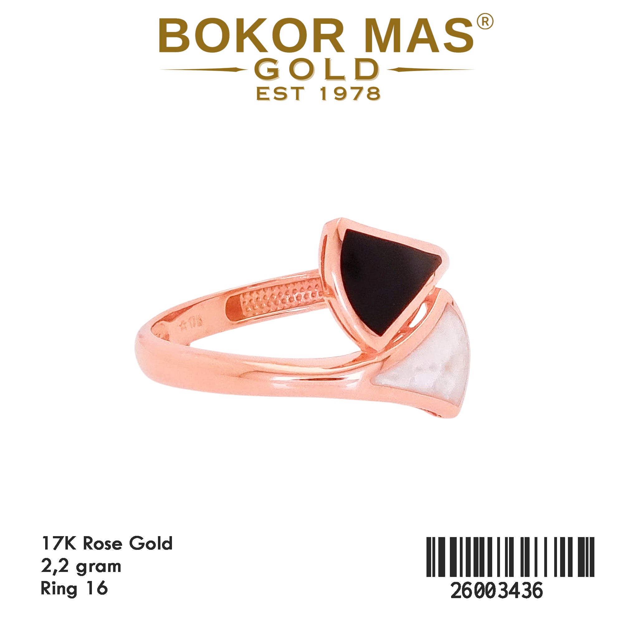 Cincin Variasi Diva Tanpa Permata  - 26003436 - 17K