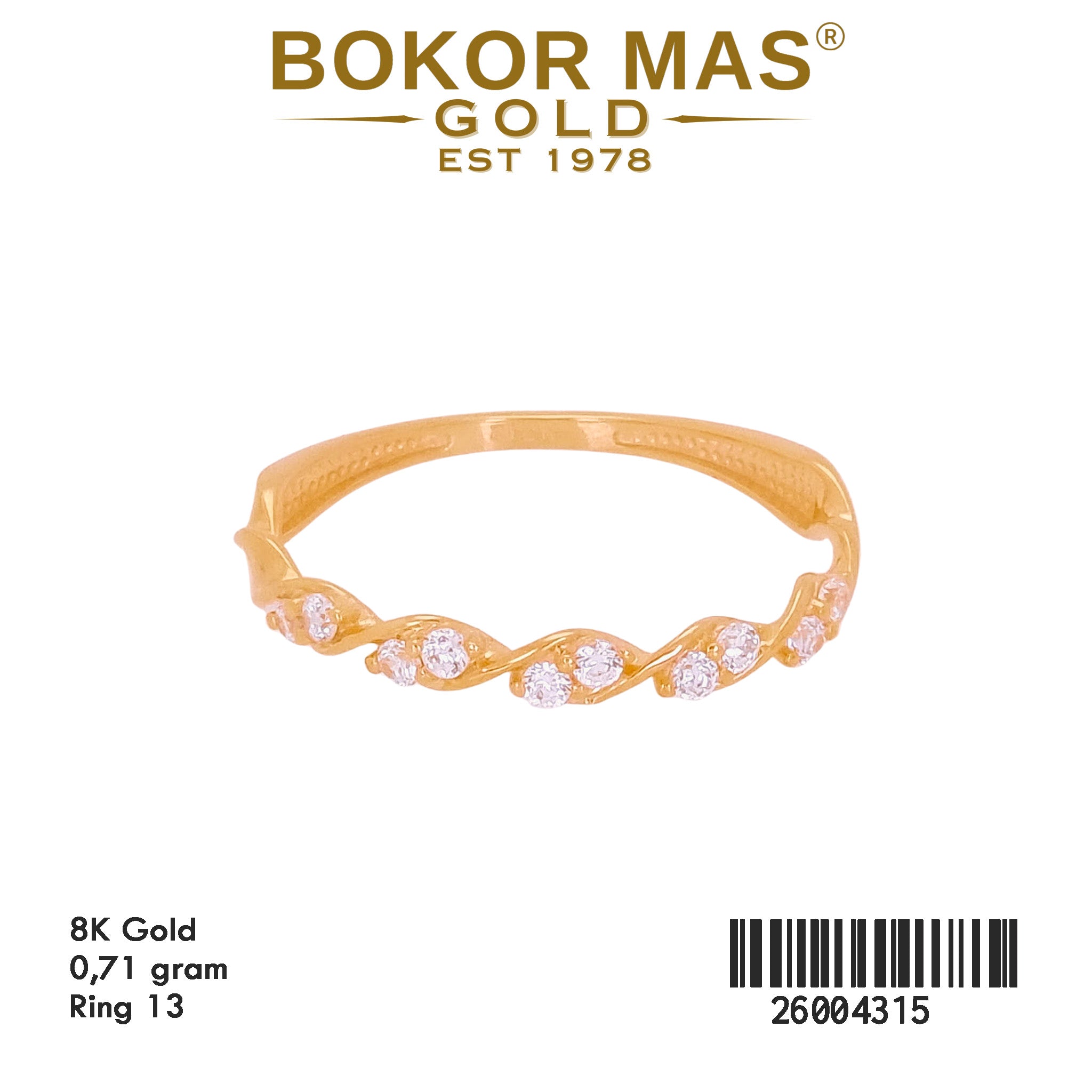 Cincin Variasi Elina Permata -  26004315 - 8K