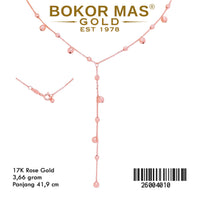 Kalung Rantai Siem Variasi Bola - Bola -  26004010 - 17K