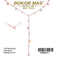 Kalung Rantai Siem Variasi Bola - Bola -  26004013 - 17K