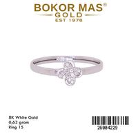Cincin Variasi Bunga Permata - 26004229 - 8K
