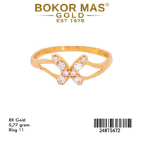 Cincin Kupu-kupu Permata - 24075472 - 8K