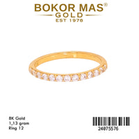Cincin Listring Permata - 24075576 - 8K