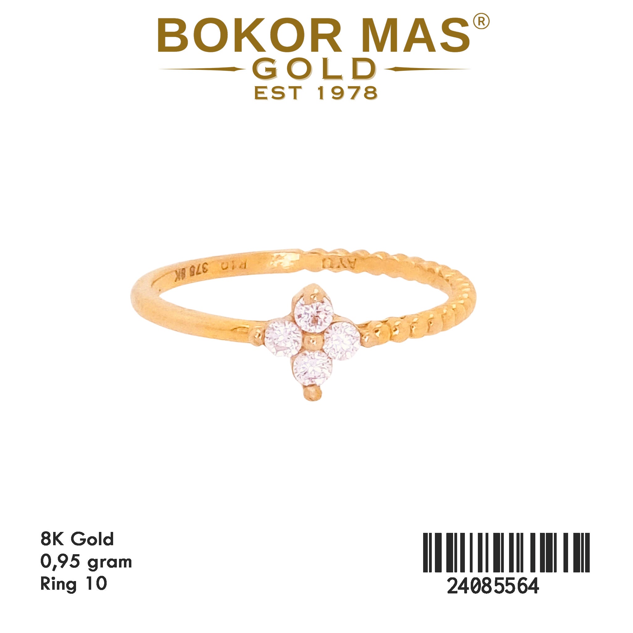 Cincin Bunga Permata - 24085564 - 8K
