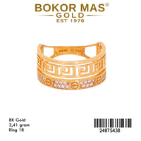 Cincin Ctr Variasi Permata - 24075438 - 8K