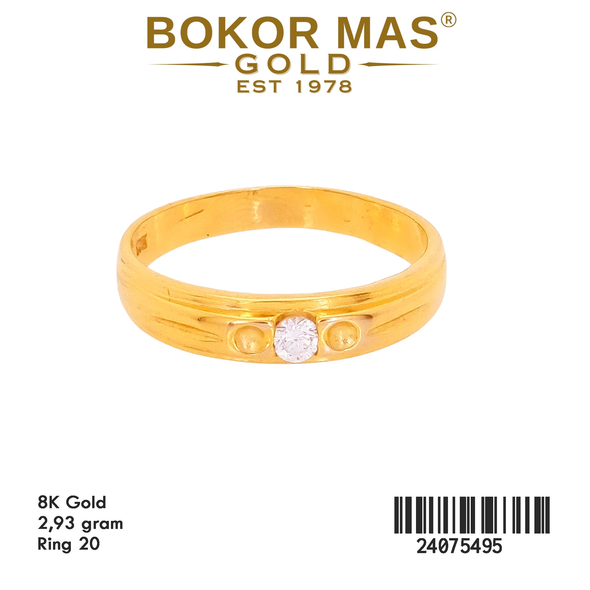 Cincin Nikah Permata - 24075495 - 8K