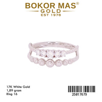 Cincin Emas Variasi Permata - 25017679 - 17K