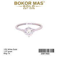 Cincin Emas Variasi Permata - 25017683 - 17K