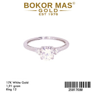 Cincin Emas Variasi Permata - 25017680 - 17K