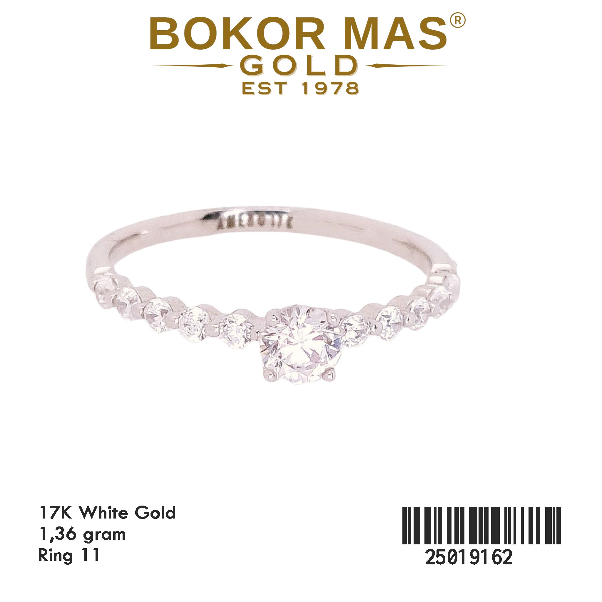 Cincin Permata - 25019162 - 17K