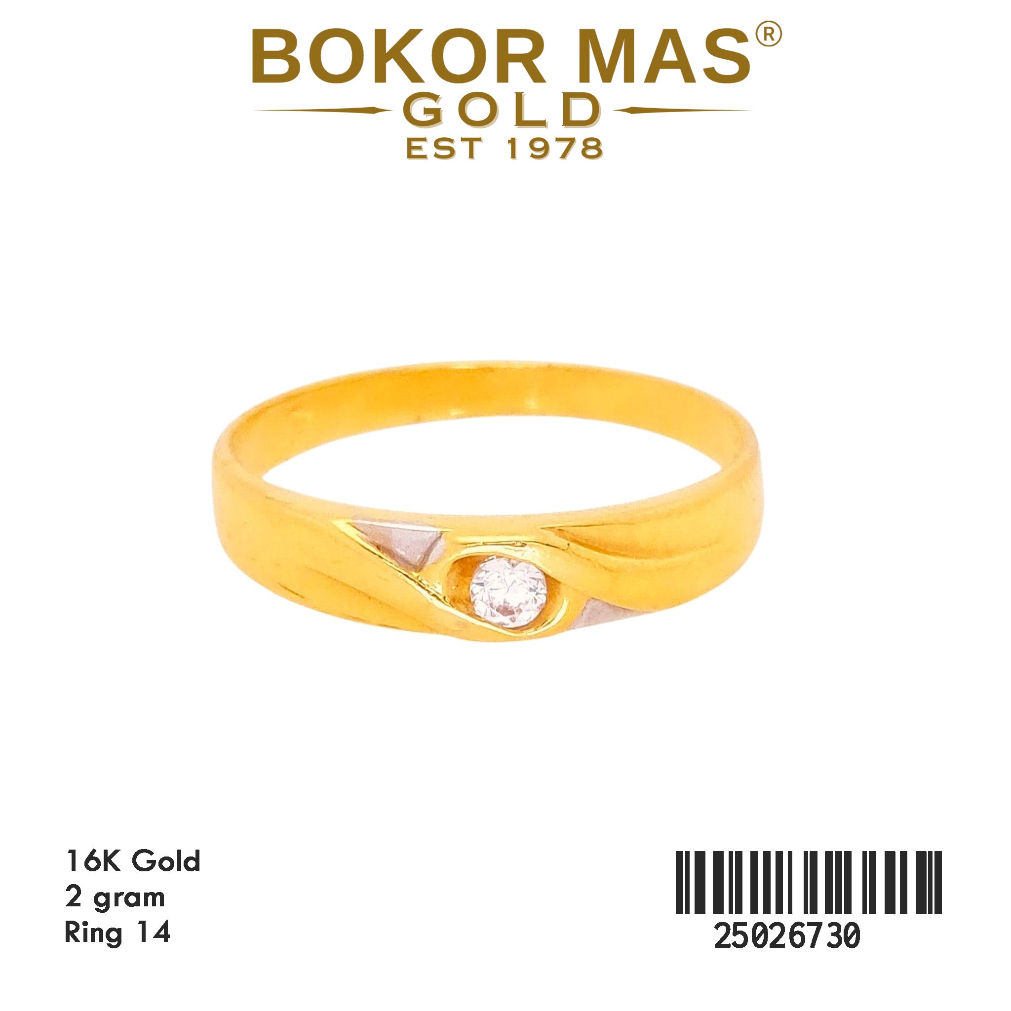Cincin Nikah Permata - 25026730 - 16K