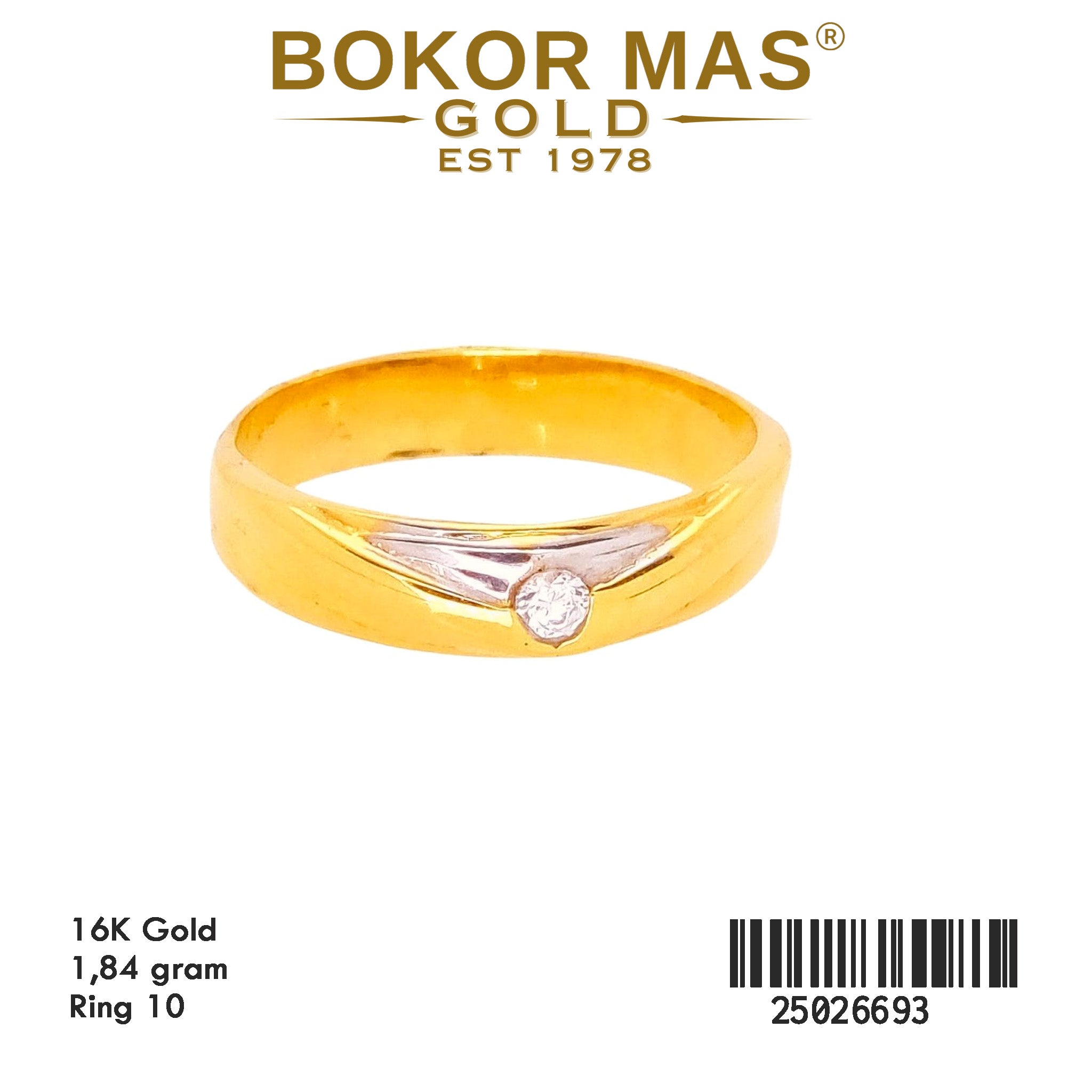Cincin Nikah Permata - 25026693 - 16K