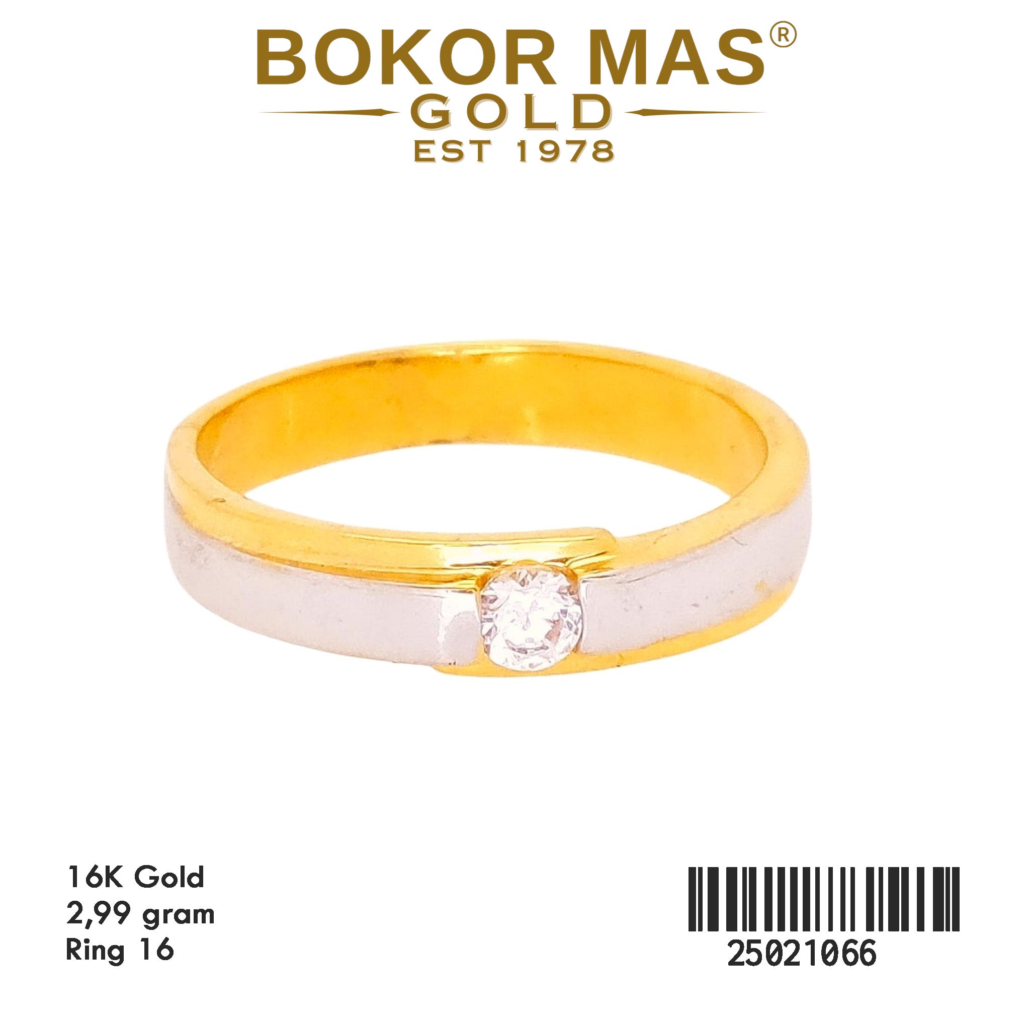 Cincin Nikah Permata - 25021066 - 16K