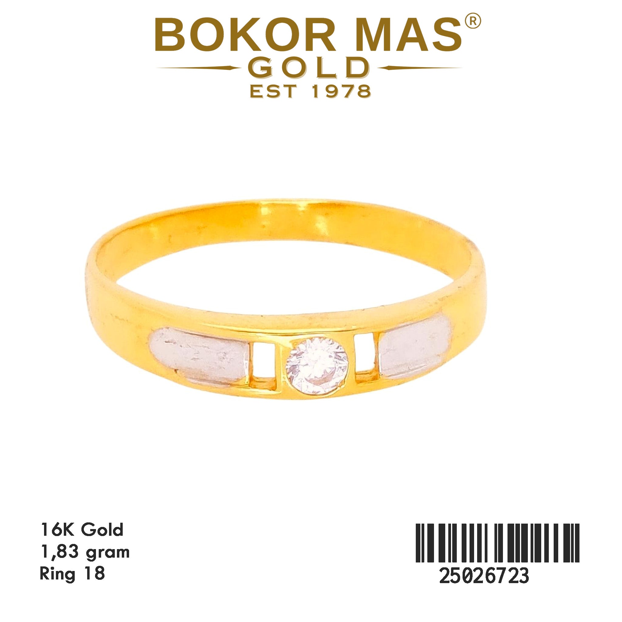 Cincin Nikah Permata - 25026723 - 16K