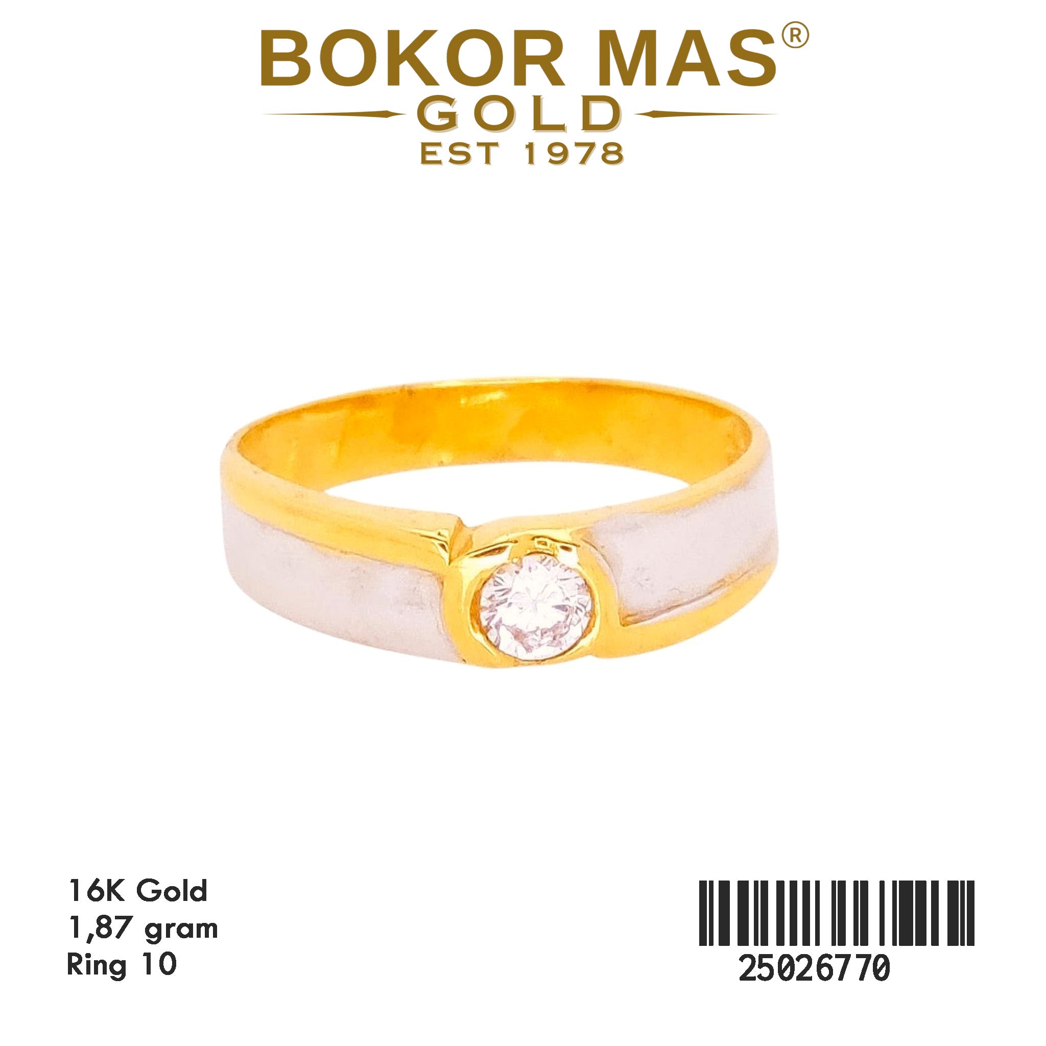 Cincin Nikah Permata - 25026770 - 16K