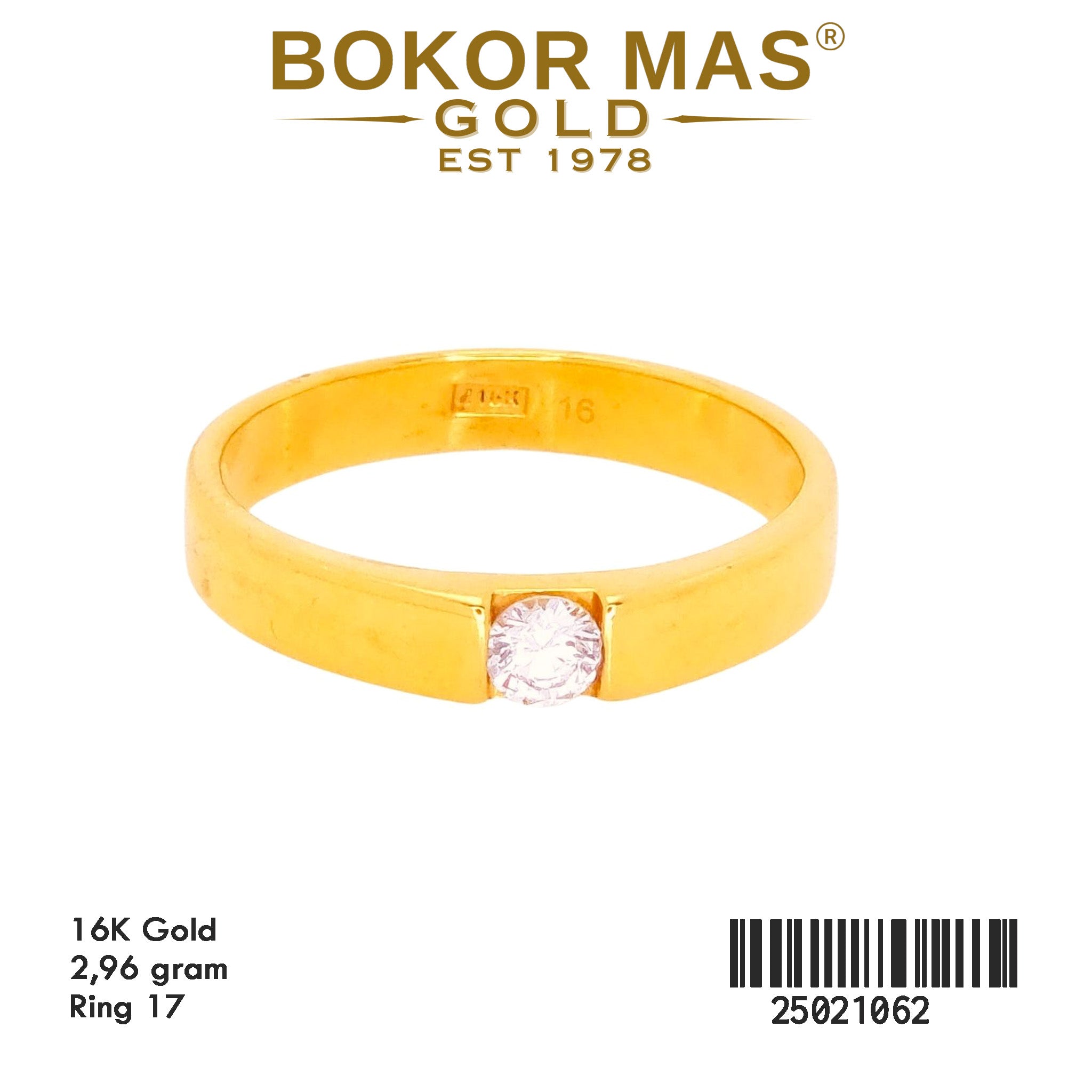 Cincin Nikah Permata - 25021062 - 16K