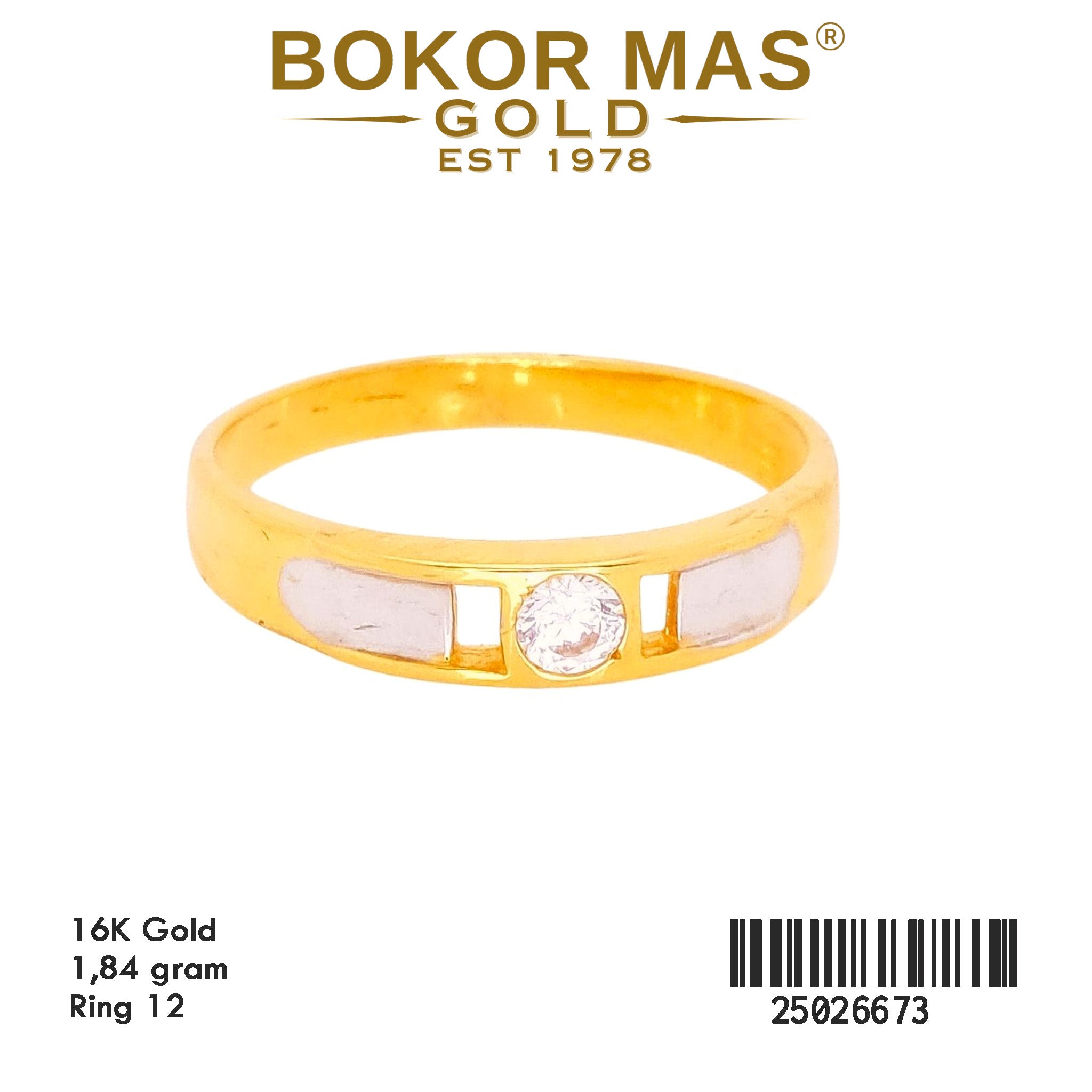 Cincin Nikah Permata - 25026673 - 16K
