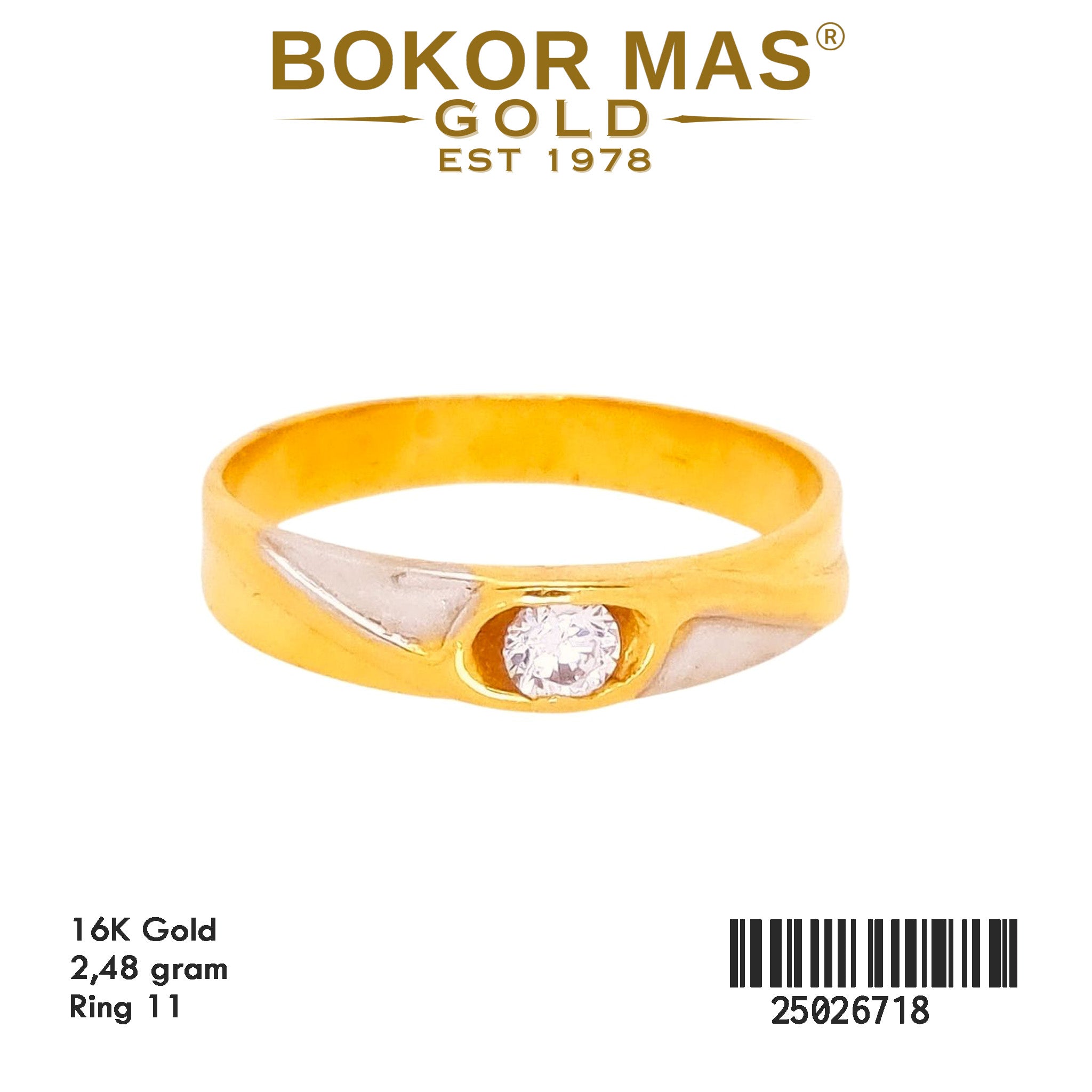 Cincin Nikah Permata - 25026718 - 16K