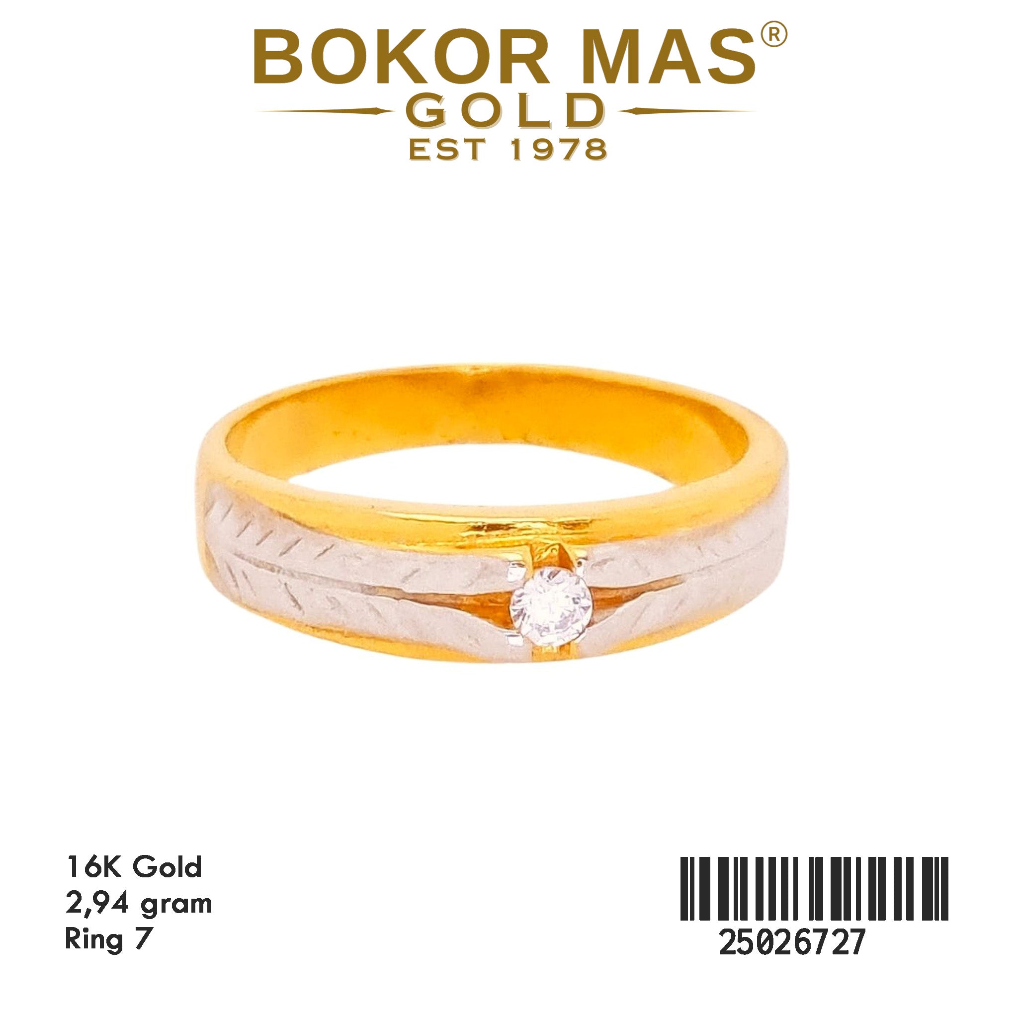 Cincin Nikah Permata - 25026727 - 16K