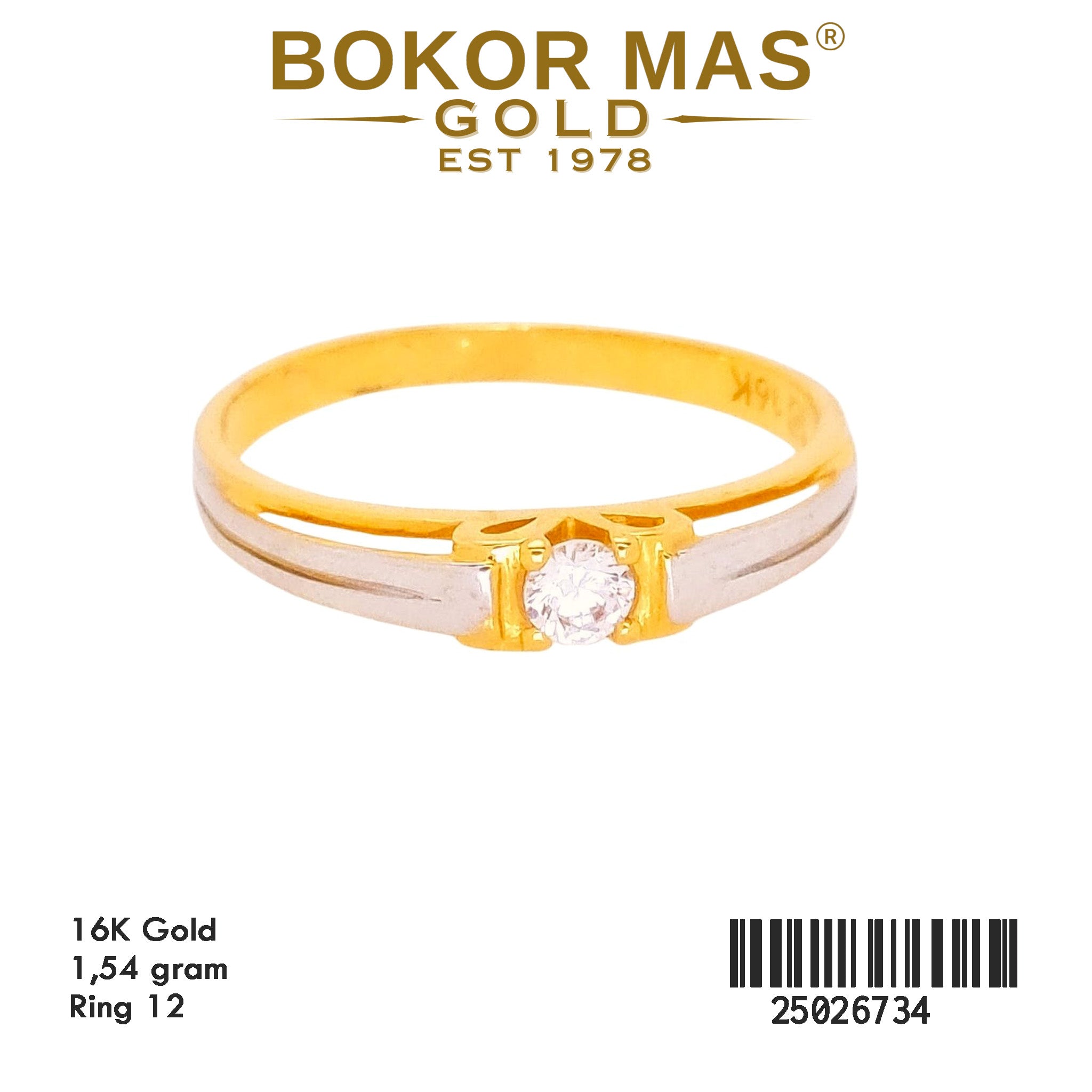 Cincin Nikah Permata - 25026734 - 16K