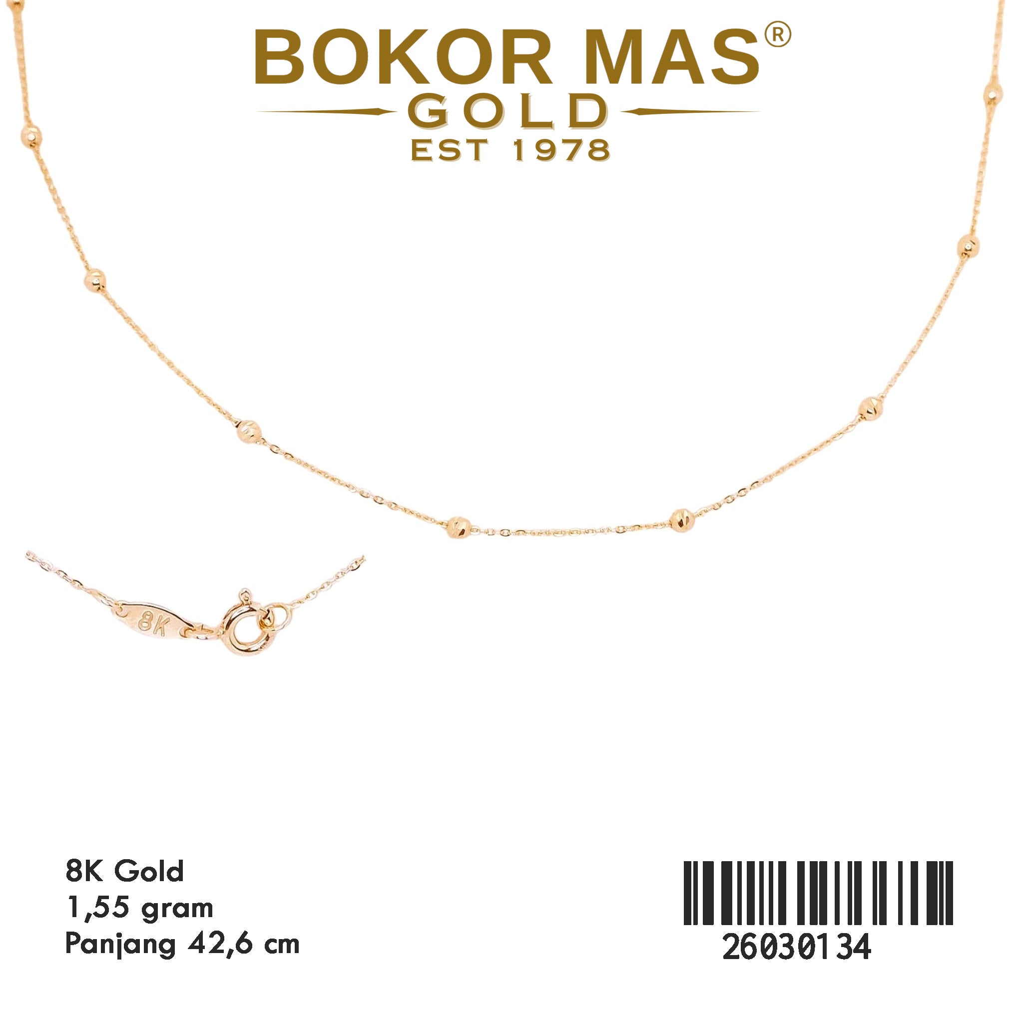 Kalung Variasi Jedar - 26030134 - 8K