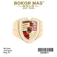 Cincin Model Eropa Cat - 26030073 - 8K