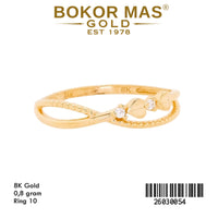 Cincin Variasi Permata Silang - 26030054 - 8K