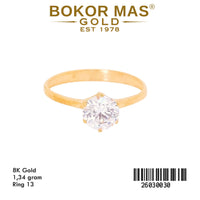 Cincin Variasi Solitaire - 26030030 - 8K