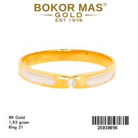 Cincin Nikah Variasi Permata - 26030096 - 8K