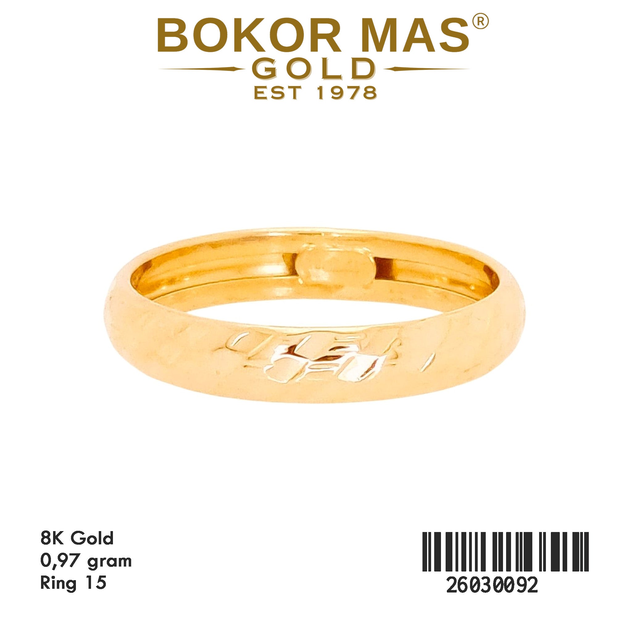Cincin Variasi Bangkok Kembang - 26030092 - 8K