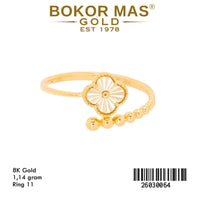 Cincin Variasi Bunga Alhambra - 26030064 - 8K