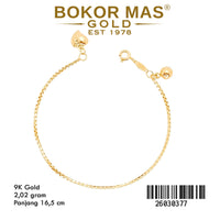 Gelang Rantai Variasi Itali - 26030377 - 9K