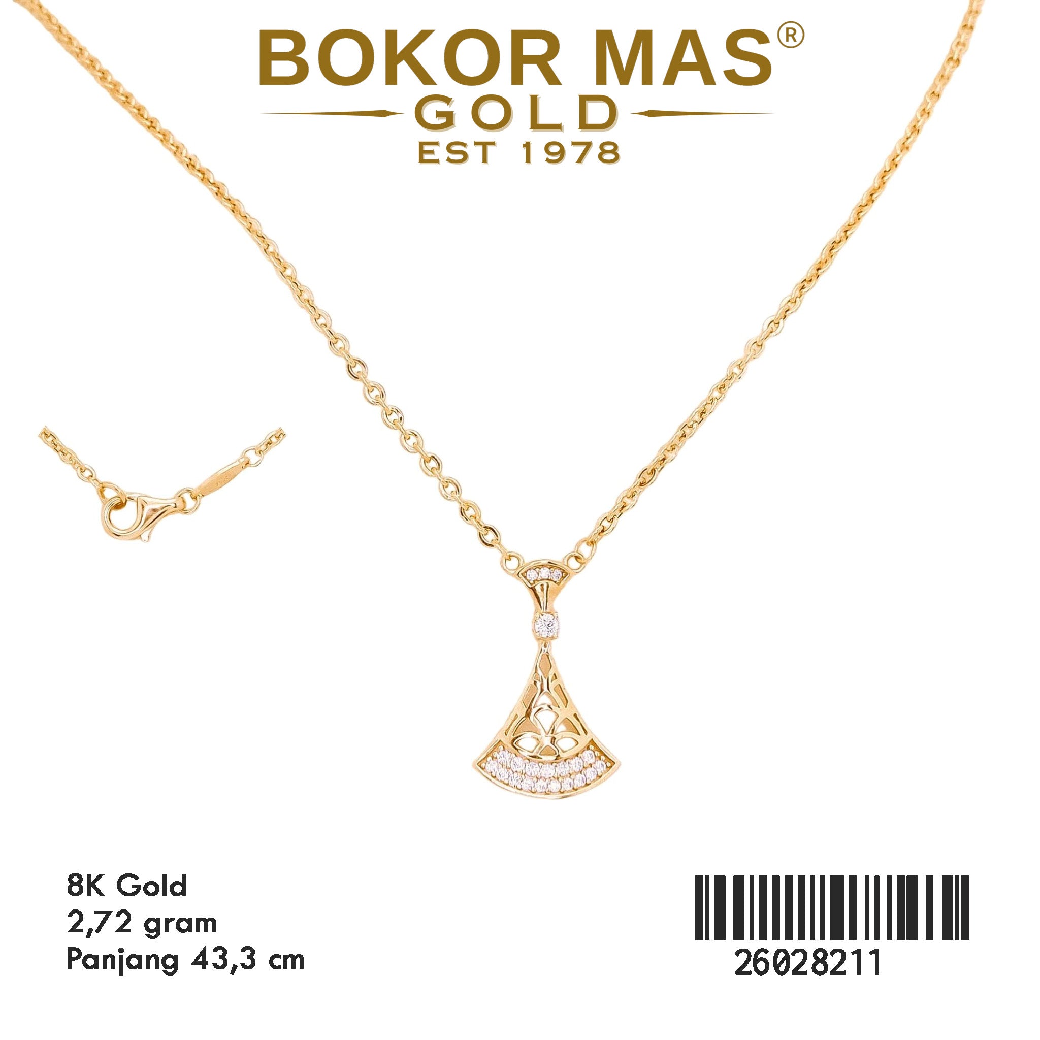 Kalung Variasi Diva Juntai -  26028211 - 8K